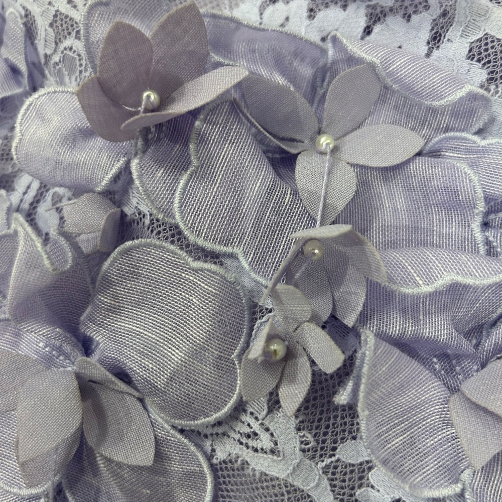 Zimmermann periwinkle high tide lace flip mini skirt - Picture 4 of 5